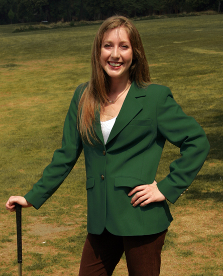 18-32 augusta green embroidered blazers